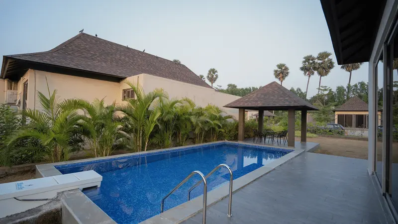 Daksh Nirvana Retreat Private Pool Villa exterior view