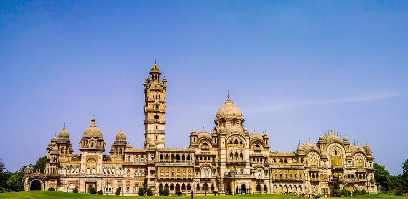 Laxmi Vilas Palace / Heritage site entry gates in Vadodara
