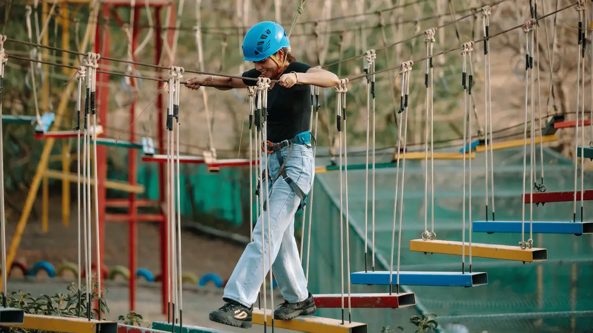 Ziplining