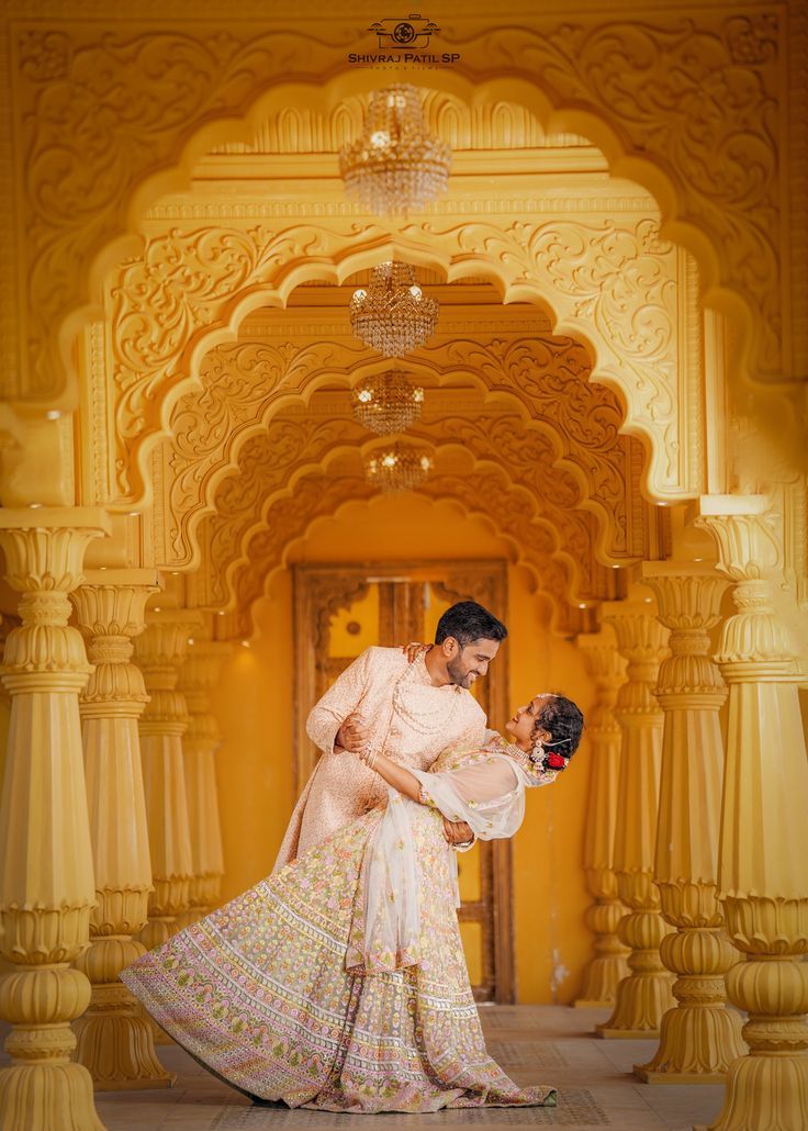 Beautiful prewedding couple shoot outdoors